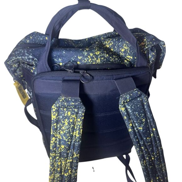 Under Armour Project Rock Box Duffle Backpack Blue Utility Bag Fast Shipping - Picture 13 of 16